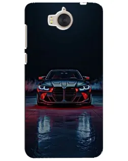 Чехол для Huawei Y5 2017 (MYA) с картинкой «BMW на мокрой дороге»