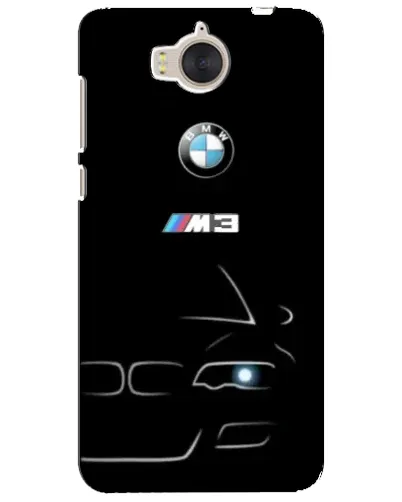 Чехол для Huawei Y5 2017 (MYA) с картинкой «Минималистичный принт BMW M3» Чехол для Huawei Y5 2017 (MYA) с картинкой «Минималистичный принт BMW M3»