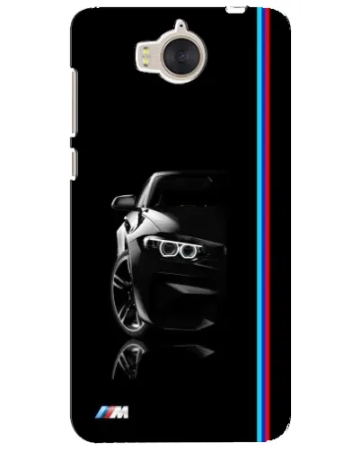 Чехол для Huawei Y5 2017 (MYA) с картинкой «Силуэт BMW в темноте» Чехол для Huawei Y5 2017 (MYA) с картинкой «Силуэт BMW в темноте»