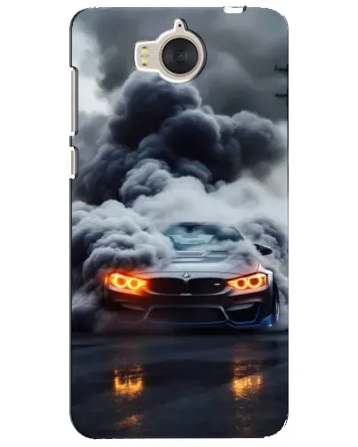 Чехол для Huawei Y5 2017 (MYA) с картинкой «BMW в дыму» Чехол для Huawei Y5 2017 (MYA) с картинкой «BMW в дыму»