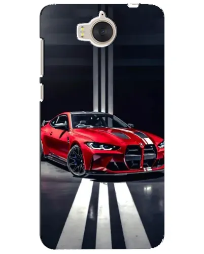 Чехол для Huawei Y5 2017 (MYA) с картинкой «Красная BMW на дороге» Чехол для Huawei Y5 2017 (MYA) с картинкой «Красная BMW на дороге»