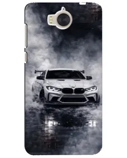 Чехол для Huawei Y5 2017 (MYA) с картинкой «BMW сквозь туман»