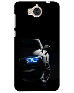 Чехол для Huawei Y5 2017 (MYA) с картинкой «BMW — ночной взгляд»