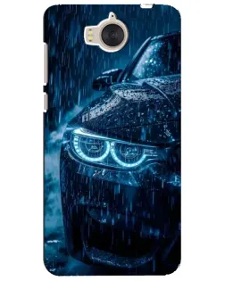 Чехол для Huawei Y5 2017 (MYA) с картинкой «BMW под дождем»