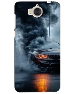 Чехол для Huawei Y5 2017 (MYA) с картинкой «BMW M-Power — абстракция»