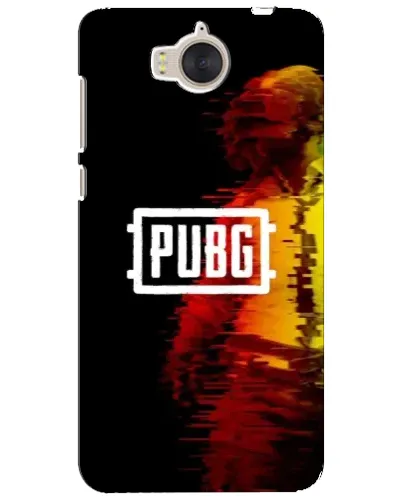 Чехол для Huawei Y5 2017 (MYA) с картинкой «Яркий логотип PUBG»