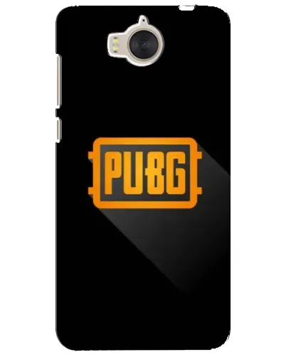 Чехол для Huawei Y5 2017 (MYA) с картинкой «PUBG — рамка лого»