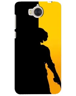 Чехол для Huawei Y5 2017 (MYA) с картинкой «Тень воина PUBG»