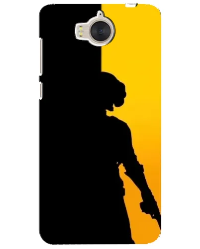Чехол для Huawei Y5 2017 (MYA) с картинкой «Тень воина PUBG»