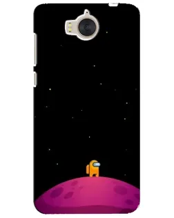 Чехол для Huawei Y5 2017 (MYA) с картинкой «Одинокий герой на планете» Чехол для Huawei Y5 2017 (MYA) с картинкой «Одинокий герой на планете»