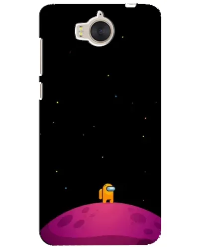 Чехол для Huawei Y5 2017 (MYA) с картинкой «Одинокий герой на планете» Чехол для Huawei Y5 2017 (MYA) с картинкой «Одинокий герой на планете»