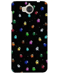 Чехол для Huawei Y5 2017 (MYA) с картинкой «Экипаж Among Us» Чехол для Huawei Y5 2017 (MYA) с картинкой «Экипаж Among Us»