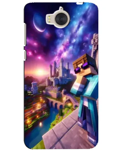 Чехол для Huawei Y5 2017 (MYA) с картинкой «Стив и космос»