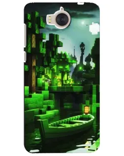 Чехол для Huawei Y5 2017 (MYA) с картинкой «Minecraft лесной пейзаж» Чехол для Huawei Y5 2017 (MYA) с картинкой «Minecraft лесной пейзаж»