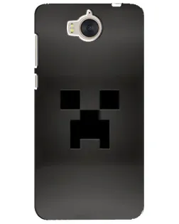 Чехол для Huawei Y5 2017 (MYA) с картинкой «Черный крипер градиент»