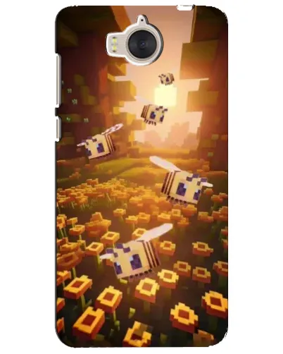 Чехол для Huawei Y5 2017 (MYA) с картинкой «Поле подсолнухов»