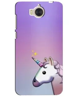 Чехол для Huawei Y5 2017 (MYA) с картинкой «Единорог градиент» Чехол для Huawei Y5 2017 (MYA) с картинкой «Единорог градиент»