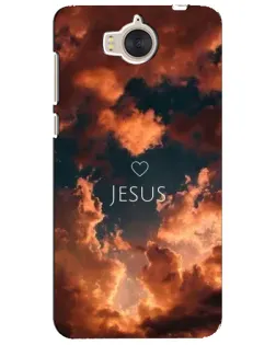Чехол для Huawei Y5 2017 (MYA) с картинкой «Сияние Имени Jesus»