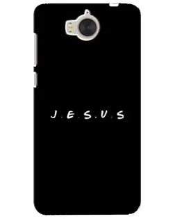 Чехол для Huawei Y5 2017 (MYA) с картинкой «Точки веры J.E.S.U.S.»