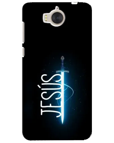 Чехол для Huawei Y5 2017 (MYA) с картинкой «Меч Духа Jesus» Чехол для Huawei Y5 2017 (MYA) с картинкой «Меч Духа Jesus»