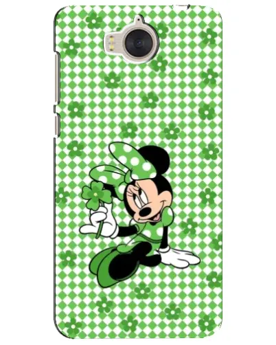 Чехол для Huawei Y5 2017 (MYA) с картинкой «Mickey в клетку»