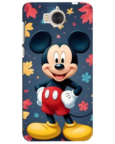Чехол для Huawei Y5 2017 (MYA) с картинкой «Осенний Mickey Mouse»