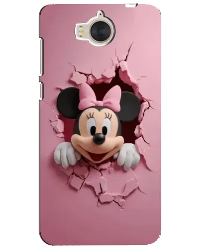 Чехол для Huawei Y5 2017 (MYA) с картинкой «Минни сквозь стену»