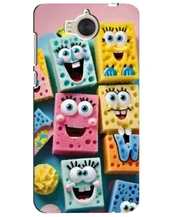Чехол для Huawei Y5 2017 (MYA) с картинкой «Цветные губки» Чехол для Huawei Y5 2017 (MYA) с картинкой «Цветные губки»