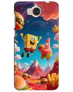 Чехол для Huawei Y5 2017 (MYA) с картинкой «Космический фастфуд» Чехол для Huawei Y5 2017 (MYA) с картинкой «Космический фастфуд»
