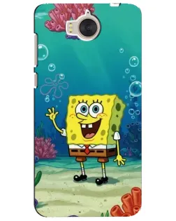 Чехол для Huawei Y5 2017 (MYA) с картинкой «Подводный привет»