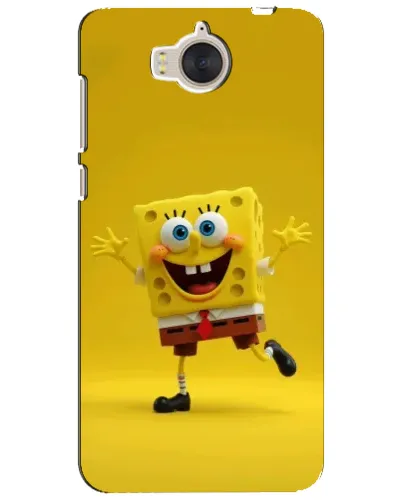 Чехол для Huawei Y5 2017 (MYA) с картинкой «Позитивный Губка Боб»