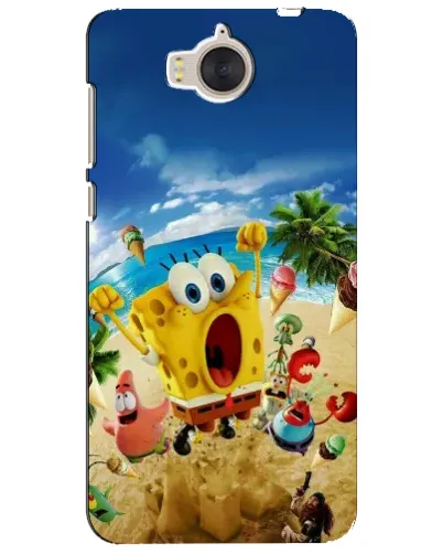 Чехол для Huawei Y5 2017 (MYA) с картинкой «Развлечения на пляже»
