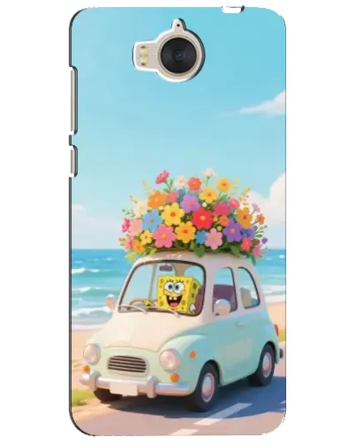 Чехол для Huawei Y5 2017 (MYA) с картинкой «Автомобильное путешествие»