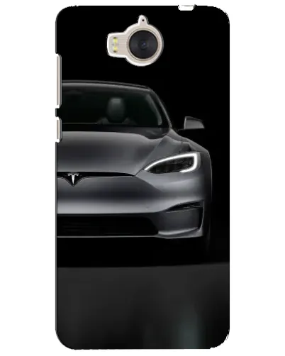 Чехол для Huawei Y5 2017 (MYA) с картинкой «Tesla Model S Look»