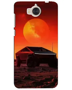 Чехол для Huawei Y5 2017 (MYA) с картинкой «Cybertruck на Марсе» Чехол для Huawei Y5 2017 (MYA) с картинкой «Cybertruck на Марсе»