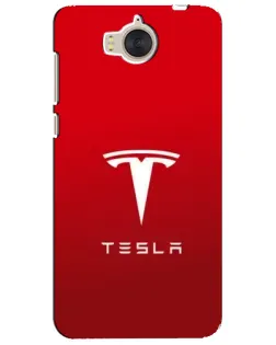 Чехол для Huawei Y5 2017 (MYA) с картинкой «Tesla Red Classic» Чехол для Huawei Y5 2017 (MYA) с картинкой «Tesla Red Classic»