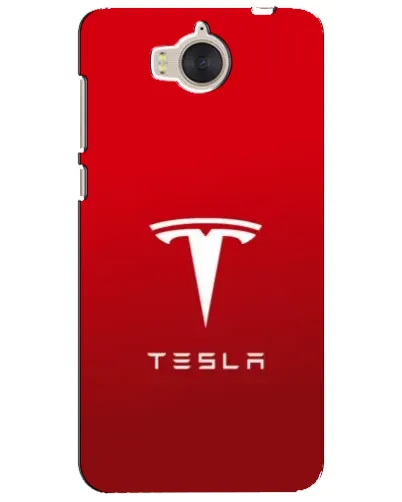 Чехол для Huawei Y5 2017 (MYA) с картинкой «Tesla Red Classic»