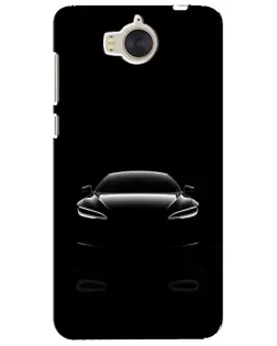 Чехол для Huawei Y5 2017 (MYA) с картинкой «Силуэт Tesla Night» Чехол для Huawei Y5 2017 (MYA) с картинкой «Силуэт Tesla Night»