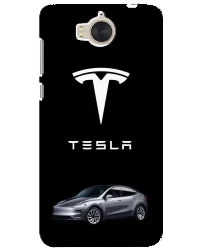 Чехол для Huawei Y5 2017 (MYA) с картинкой «Tesla Model Y»