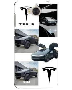 Чехол для Huawei Y5 2017 (MYA) с картинкой «Коллаж Cybertruck Tesla» Чехол для Huawei Y5 2017 (MYA) с картинкой «Коллаж Cybertruck Tesla»