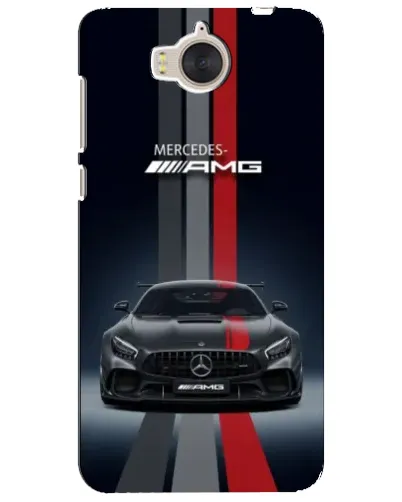 Чехол для Huawei Y5 2017 (MYA) с картинкой «Mercedes — белый карбон» Чехол для Huawei Y5 2017 (MYA) с картинкой «Mercedes — белый карбон»