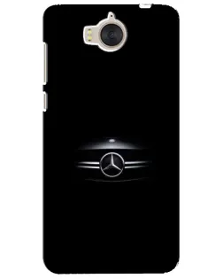 Чехол для Huawei Y5 2017 (MYA) с картинкой «Mercedes — абстрактные линии»