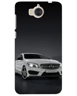 Чехол для Huawei Y5 2017 (MYA) с картинкой «Mercedes AMG GT Silver»