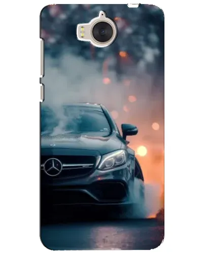 Чехол для Huawei Y5 2017 (MYA) с картинкой «Mercedes — ночной город» Чехол для Huawei Y5 2017 (MYA) с картинкой «Mercedes — ночной город»