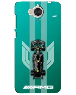 Чехол для Huawei Y5 2017 (MYA) с картинкой «Mercedes AMG Petronas»