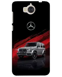 Чехол для Huawei Y5 2017 (MYA) с картинкой «Mercedes G-Class красный»