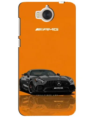 Чехол для Huawei Y5 2017 (MYA) с картинкой «Оранжевый Mercedes AMG» Чехол для Huawei Y5 2017 (MYA) с картинкой «Оранжевый Mercedes AMG»