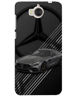 Чехол для Huawei Y5 2017 (MYA) с картинкой «Mercedes AMG — графика»