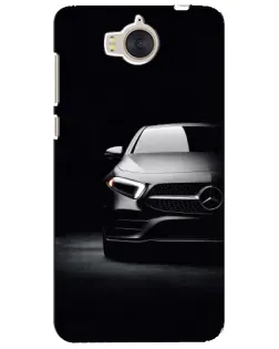 Чехол для Huawei Y5 2017 (MYA) с картинкой «Свет фар Mercedes»