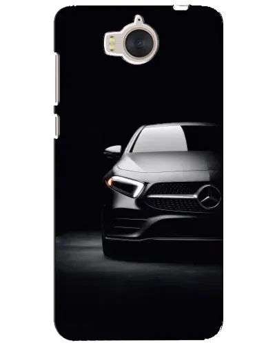 Чехол для Huawei Y5 2017 (MYA) с картинкой «Свет фар Mercedes» Чехол для Huawei Y5 2017 (MYA) с картинкой «Свет фар Mercedes»